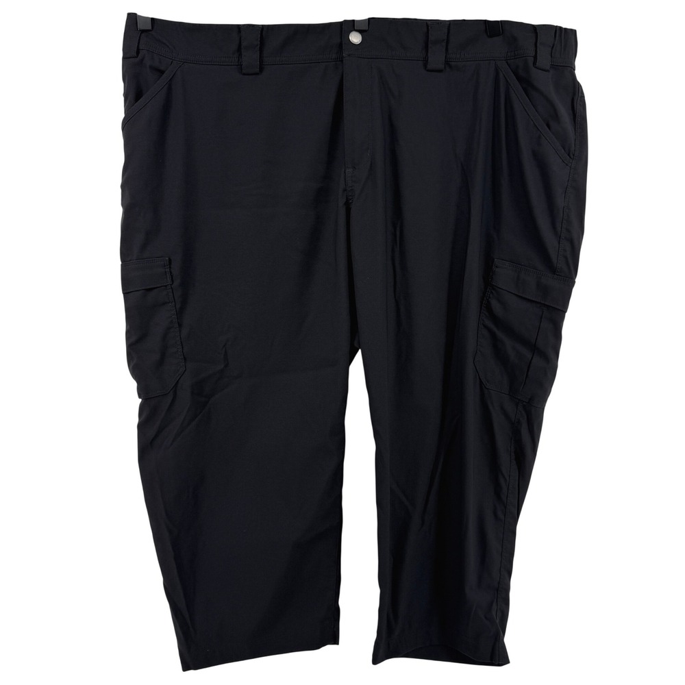 Duluth Dry on the Fly Capris Black Women 26W Pockets Hiking Outdoor Nylon